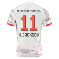 FC Bayern München N.Jackson 11 Udebanetrøje 2025-26 Fodboldsæt
