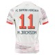 FC Bayern München N.Jackson 11 Udebanetrøje 2025-26 Fodboldsæt