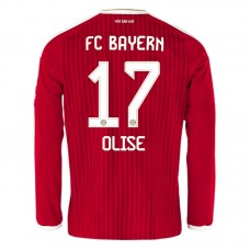 FC Bayern München Olise 17 Hjemmebanetrøje 2026-27 Langærmet