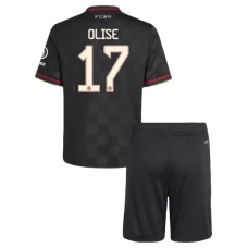 FC Bayern München Olise 17 Tredjetrøje Børn 2025-26 Fodboldsæt
