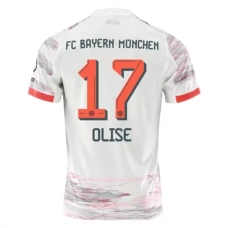 FC Bayern München Olise 17 Udebanetrøje 2025-26 Fodboldsæt
