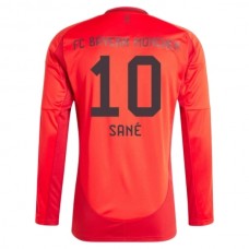 FC Bayern München Sané 10 Hjemmebanetrøje 2024-25 Langærmet Fodboldsæt