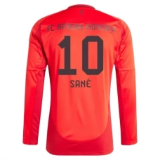 FC Bayern München Sané 10 Hjemmebanetrøje 2024-25 Langærmet Fodboldsæt