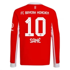 FC Bayern München Sané 10 Hjemmebanetrøje 2025-26 Langærmet Fodboldsæt