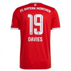 FC Bayern München Trøje 2022-23 Alphonso Davies 19 Hjemmebanetrøje