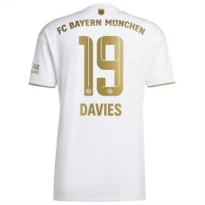 FC Bayern München Trøje 2022-23 Alphonso Davies 19 Udebanetrøje