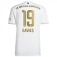 FC Bayern München Trøje 2022-23 Alphonso Davies 19 Udebanetrøje