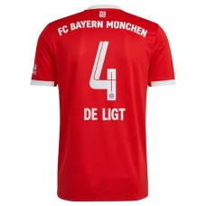 FC Bayern München Trøje 2022-23 De Ligt 4 Hjemmebanetrøje