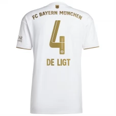 FC Bayern München Trøje 2022-23 De Ligt 4 Udebanetrøje