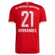 FC Bayern München Trøje 2022-23 Hernandez 21 Hjemmebanetrøje