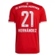 FC Bayern München Trøje 2022-23 Hernandez 21 Hjemmebanetrøje