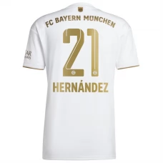 FC Bayern München Trøje 2022-23 Hernandez 21 Udebanetrøje