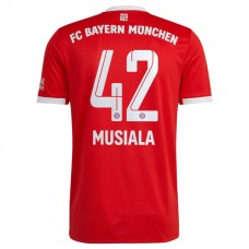 FC Bayern München Trøje 2022-23 Jamal Musiala 42 Hjemmebanetrøje