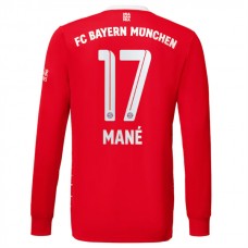 FC Bayern München Trøje 2022-23 Sadio Mané 17 Langærmet Hjemmebanetrøje