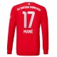FC Bayern München Trøje 2022-23 Sadio Mané 17 Langærmet Hjemmebanetrøje