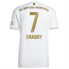 FC Bayern München Trøje 2022-23 Serge Gnabry 7 Udebanetrøje