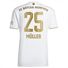 FC Bayern München Trøje 2022-23 Thomas Müller 25 Udebanetrøje