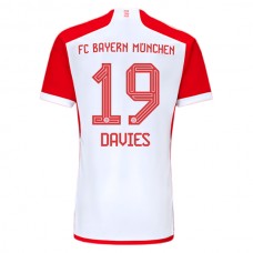 FC Bayern München Trøje 2023-24 Alphonso Davies 19 Hjemmebanetrøje