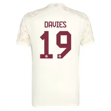 FC Bayern München Trøje 2023-24 Alphonso Davies 19 Tredjetrøje