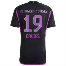 FC Bayern München Trøje 2023-24 Alphonso Davies 19 Udebanetrøje