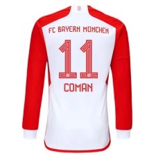 FC Bayern München Trøje 2023-24 Coman 11 Langærmet Hjemmebanetrøje