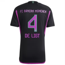 FC Bayern München Trøje 2023-24 De Ligt 4 Udebanetrøje