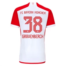 FC Bayern München Trøje 2023-24 Gravenberch 38 Hjemmebanetrøje