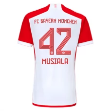 FC Bayern München Trøje 2023-24 Jamal Musiala 42 Hjemmebanetrøje