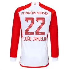 FC Bayern München Trøje 2023-24 Joao Cancelo 22 Langærmet Hjemmebanetrøje