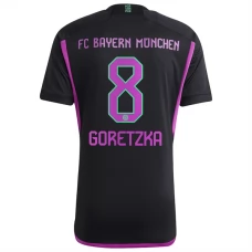 FC Bayern München Trøje 2023-24 Leon Goretzka 8 Udebanetrøje
