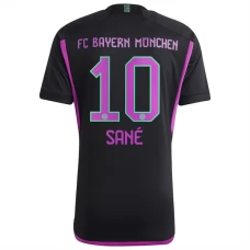 FC Bayern München Trøje 2023-24 Leroy Sané 10 Udebanetrøje