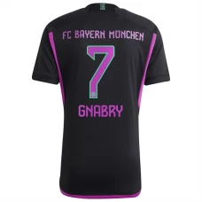 FC Bayern München Trøje 2023-24 Serge Gnabry 7 Udebanetrøje