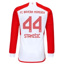 FC Bayern München Trøje 2023-24 Stanisic 44 Langærmet Hjemmebanetrøje