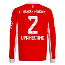 FC Bayern München Upamecano 2 Hjemmebanetrøje 2025-26 Langærmet Fodboldsæt