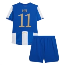FC Porto Børn Pepê 11 Hjemmebanetrøje 2025-26 Fodboldsæt