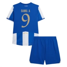 FC Porto Børn Samu.A 9 Hjemmebanetrøje 2025-26 Fodboldsæt