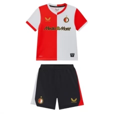 Feyenoord Børn Hjemmebanetrøje 2025-26 Fodboldsæt