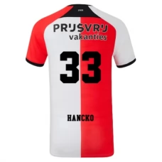 Feyenoord Hancko 33 Hjemmebanetrøje 2024-25 Fodboldsæt