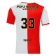Feyenoord Hancko 33 Hjemmebanetrøje 2025-26 Fodboldsæt