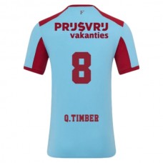 Feyenoord Q.Timber 8 Tredjetrøje 2025-26 Fodboldsæt