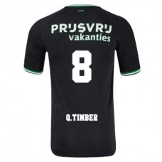 Feyenoord Q.Timber 8 Udebanetrøje 2024-25 Fodboldsæt