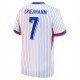 Frankrig EM 2024 Griezmann 7 Udebanetrøje Fodboldsæt