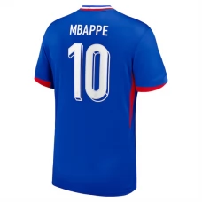 Frankrig EM 2024 Mbappé 10 Hjemmebanetrøje Fodboldsæt