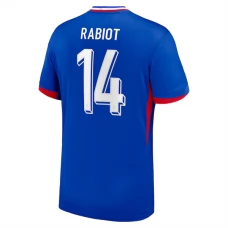Frankrig EM 2024 Rabiot 14 Hjemmebanetrøje Fodboldsæt