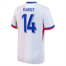 Frankrig EM 2024 Rabiot 14 Udebanetrøje Fodboldsæt