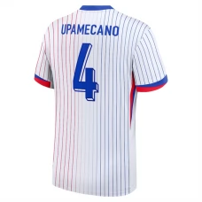 Frankrig EM 2024 Upamecano 4 Udebanetrøje Fodboldsæt