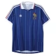 Frankrig Hjemmebanetrøje Retro 1982 Fodboldsæt