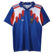 Frankrig Hjemmebanetrøje Retro 1990 Fodboldsæt