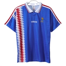 Frankrig Hjemmebanetrøje Retro 1994 Fodboldsæt