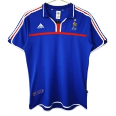 Frankrig Hjemmebanetrøje Retro 2000 Fodboldsæt